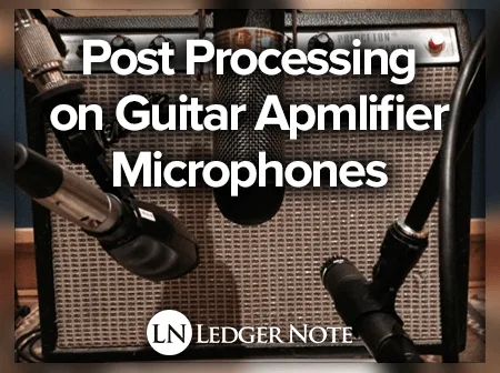 a microphone into guitar amp