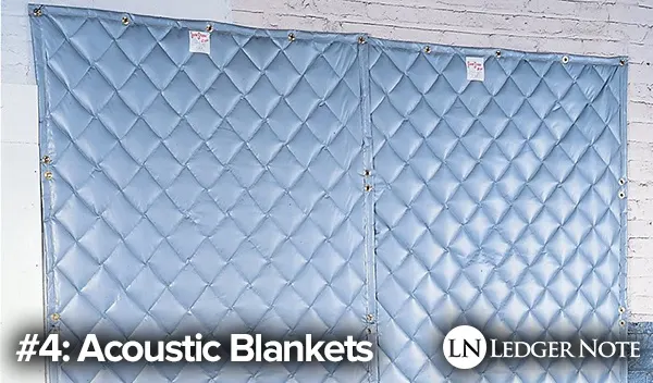 acoustic blankets diy isolation booth