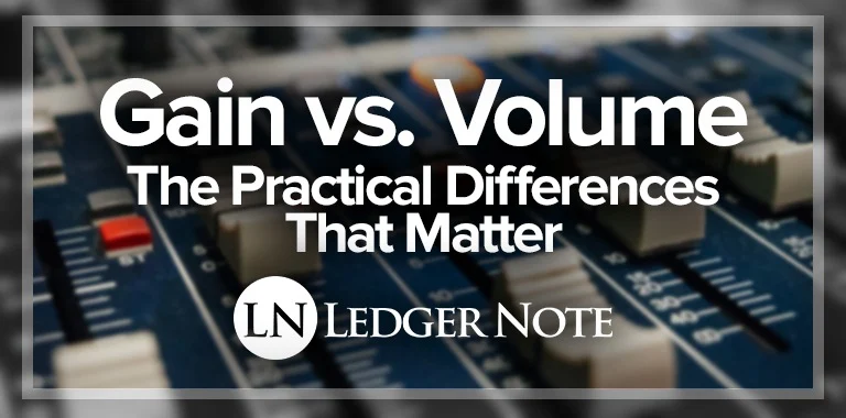 gain vs volume