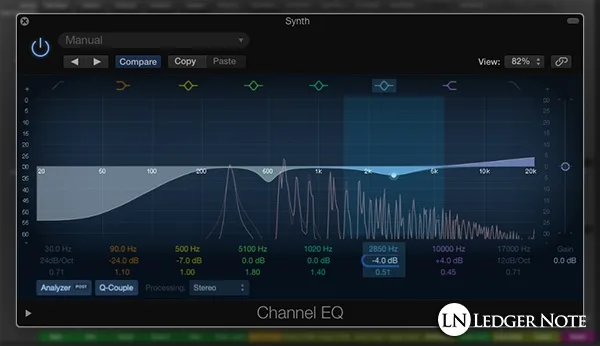 mixing vocal tracks tip 12 - carve out space with EQ