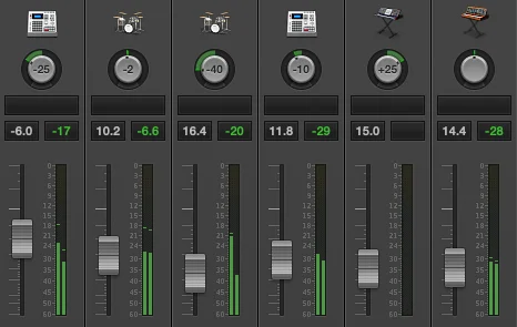 balance levels and panning before jumping into your mono mix