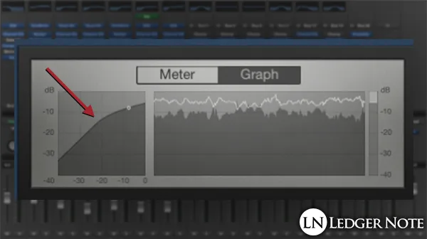 how to use a compressor on vocals - adjust the knee