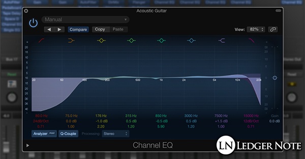 how to eq acoustic guitar
