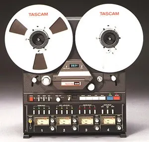 tascam reel to reel magnetic tape recorder