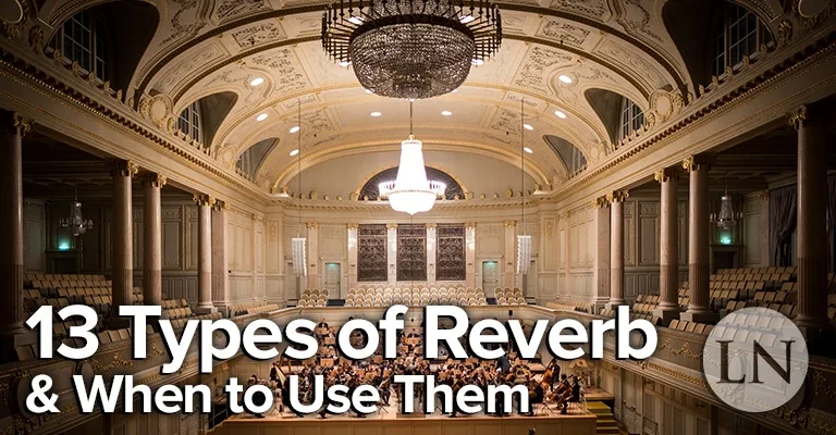 types of reverb