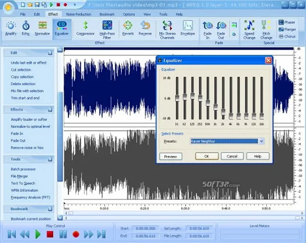 free audio editor software