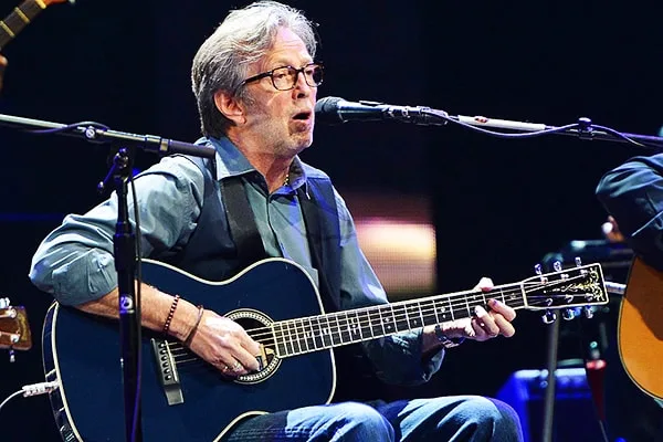 Eric Clapton is easily one of the most well known guitar players and is one of the most talented