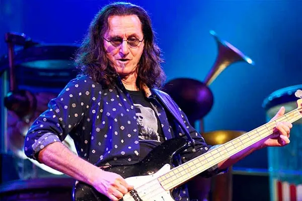 Geddy Lee of Rush is one of the most skilled bassists ever