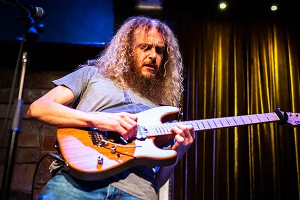 The best guitarist of all time is Guthrie Govan
