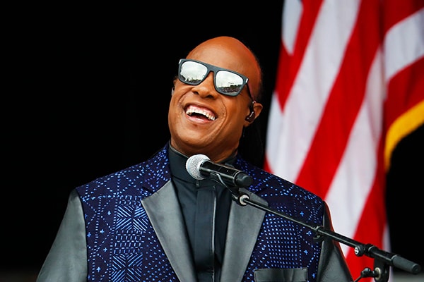 Steve Wonder is known for his piano playing skills but his singing is among the best as well.