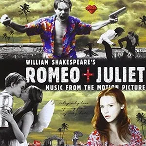 The Romeo + Juliet movie soundtrack contains a lot of rock and punk genre songs that were perfect for the era that the movie was released in