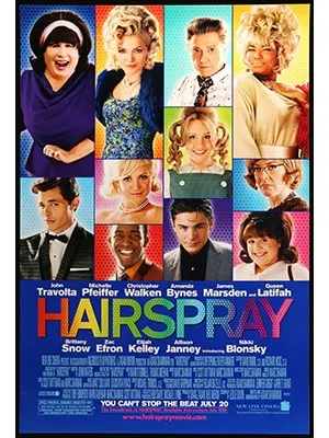 Hairspray is shown as a pretty friendly and colorful musical but has a fairly touchy story line.