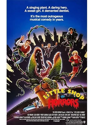 Little Shop of Horrors is probably the musical with the most creative script and characters possible.