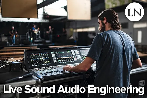 live sound audio engineer