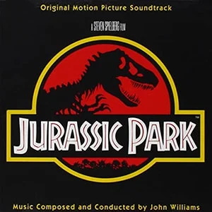 The 'Jurassic Park' score is another co-production by director Steven Spielberg and composer John Williams.