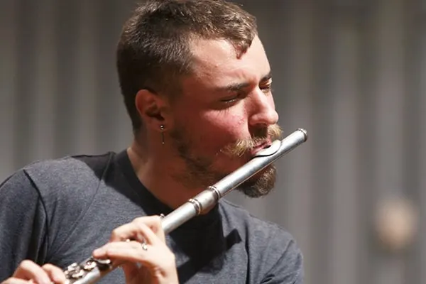 Greg Pattillo is an accomplished flute player who also experiments with beatboxing while he plays the instrument.
