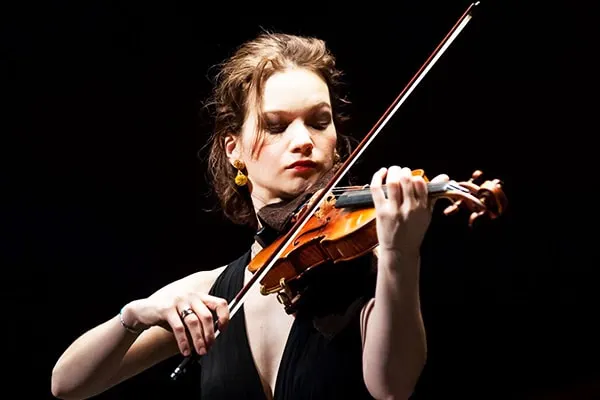 Hilary Hahn debuted at Carnegie Hall at age 16, destined to be one of the best violin players in the world, which she has now attained.