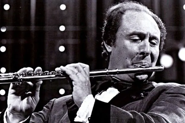 Jean-Pierre Rampal is another French flute player, having the benefit of having a father that was a flute teacher.