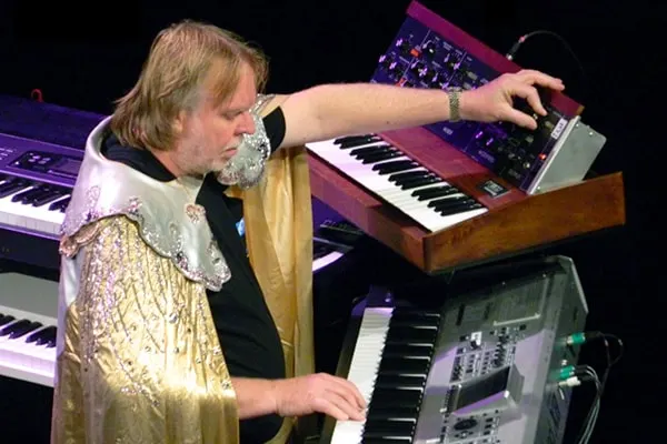 Rick Wakeman, called the Wizard of the Keyboards, is easily one of the most talented keyboard players, known for his work in the band Yes.