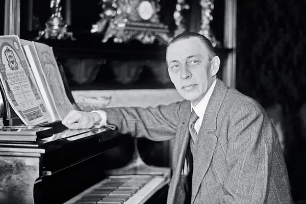 Sergei Rachmaninoff.