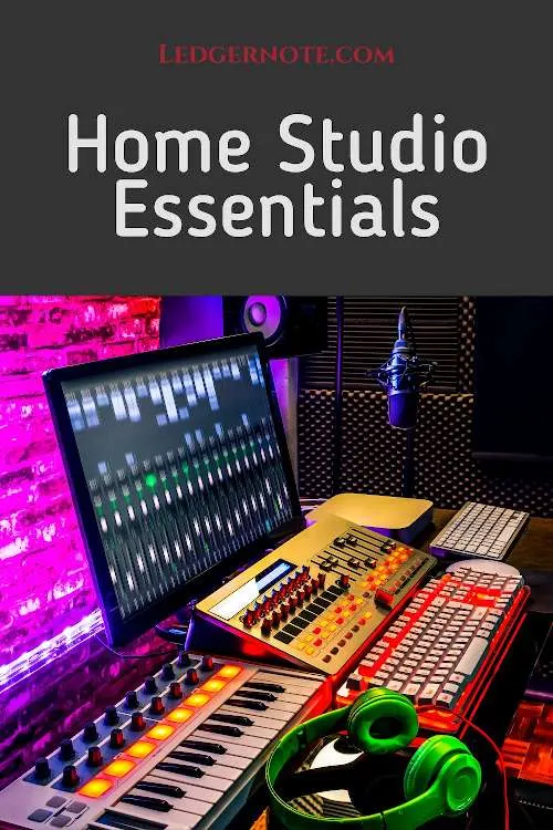 Home studio essentials - LedgerNote