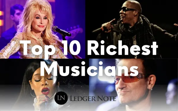 Top 10 Richest Musicians in the World and their Net Worth (Nov 2023)