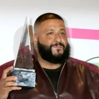 DJ Khaled receiving a prize